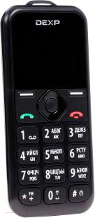Мобильный телефон DEXP Larus Senior (черный)