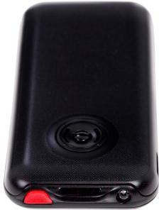 Мобильный телефон DEXP Larus Senior (черный) - вид сзади