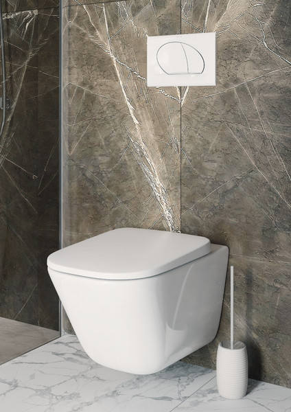 Купить Унитаз подвесной Roca The Gap Rimless 734647L000 в Солигорске