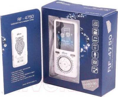 MP3-плеер Ritmix RF-4750 (8Gb, белый) - упаковка