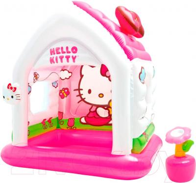 Детская игровая палатка Intex Hello Kitty 48631NP (137х109х122)