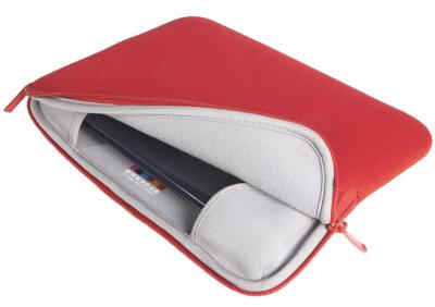 Чехол для ноутбука Tucano Colore 14 Red - с открытой молнией