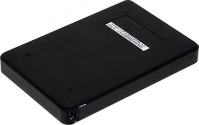 Внешний жесткий диск Buffalo MiniStation HD-PCU2 500GB Black (HD-PC500U2B) - вид сзади