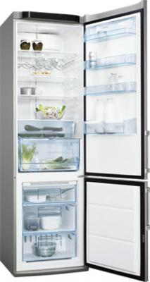 Холодильник с морозильником Electrolux ENA 38953 X - общий вид