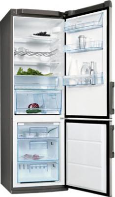 Холодильник с морозильником Electrolux ENB 34943 X - общий вид