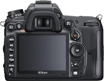 Зеркальный фотоаппарат Nikon D7000 Kit 18-105mm VR - вид сзади