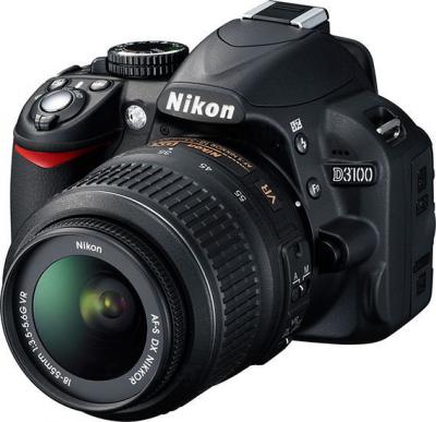 Зеркальный фотоаппарат Nikon D3100 Kit 18-55mm VR - Общий вид