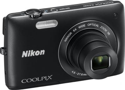 Компактный фотоаппарат Nikon Coolpix S4300 (Black) - общий вид