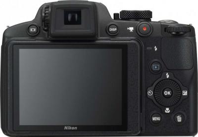 Компактный фотоаппарат Nikon Coolpix P510 Black - Вид сзади