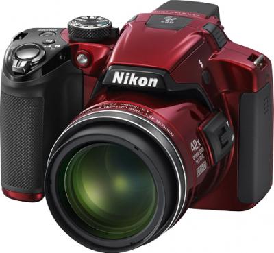 Компактный фотоаппарат Nikon COOLPIX P510 Red - общий вид