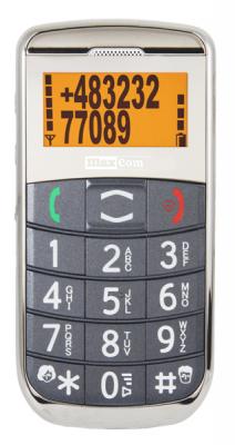 Мобильный телефон MaxCom ММ450ВВ - вид спереди