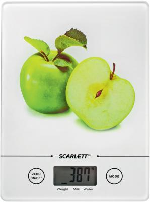 Кухонные весы Scarlett SC-1213 (White-Apple) - общий вид