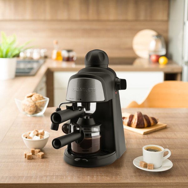 Купить Кофеварка эспрессо Scarlett SC-037 в Минске