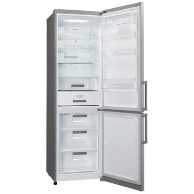 Холодильник с морозильником LG GA-B499BAKZ - вид спереди