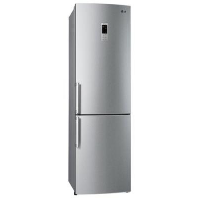 Холодильник с морозильником LG GA-B499BAKZ - вид спереди