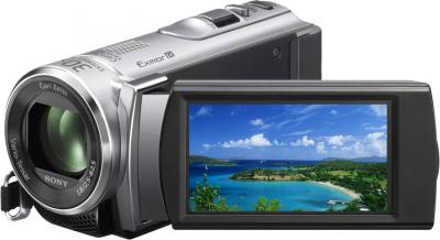 Видеокамера Sony HDR-CX200E Silver - дисплей