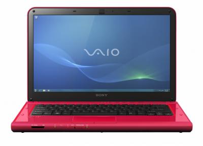 Ноутбук Sony VAIO VPCCA4S1R/R - спереди
