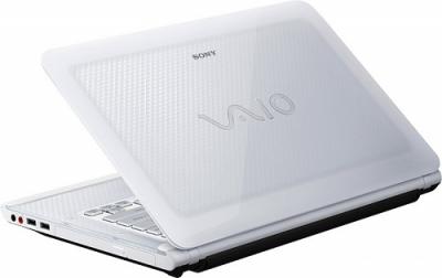 Ноутбук Sony VAIO VPCCA4S1R/W - Вид сзади