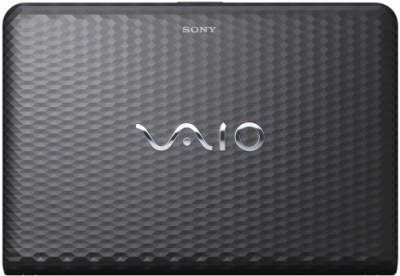 Ноутбук Sony VAIO VPC-EH3M1R/W - крышка