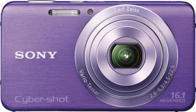Компактный фотоаппарат Sony Cyber-shot DSC-W630 Violet - общий вид