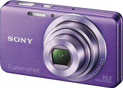 Компактный фотоаппарат Sony Cyber-shot DSC-W630 Violet - общий вид