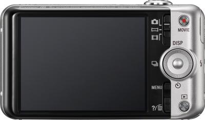 Компактный фотоаппарат Sony Cyber-shot DSC-WX50 Silver - вид сзади