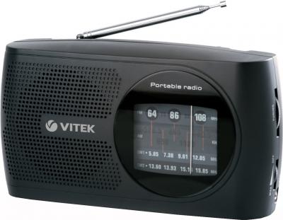 Радиоприемник Vitek VT-3587 (черный) - общий вид