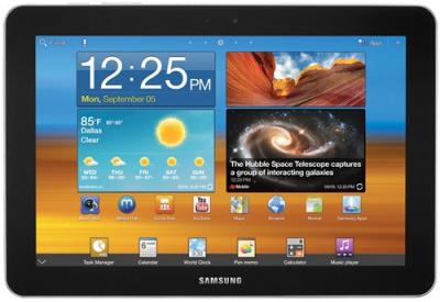 Планшет Samsung Galaxy Tab 8.9 16GB Soft Black (GT-P7310) - Главная