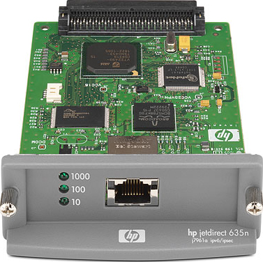 Принт-сервер HP Jetdirect 635n IPv6/IPsec (J7961G) - общий вид