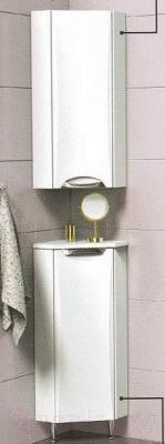 Шкаф-полупенал для ванной Belux Сонет-Сити ШУ26 (правый)