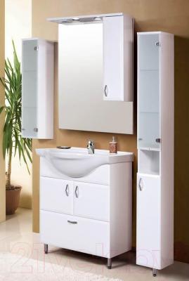 Шкаф с зеркалом для ванной Belux Аквалина В60Ш (правый)