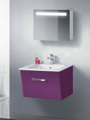 Шкаф с зеркалом для ванной Belux Марсель ВШ60