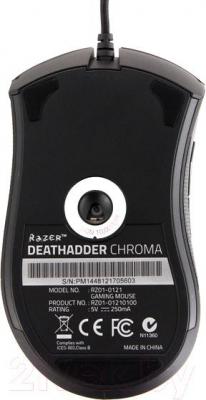 Мышь Razer DeathAdder Chroma - вид сзади