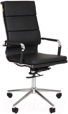 Кресло офисное Chairman 750 (экокожа, черный)