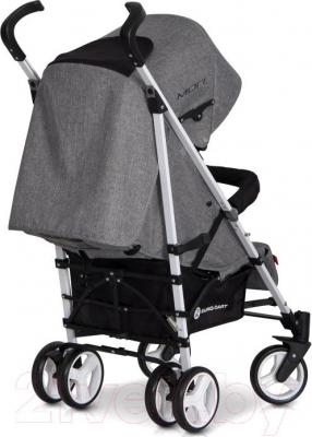 Детская прогулочная коляска Euro-Cart Mori (малахит) - вид сзади