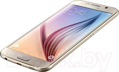 Смартфон Samsung Galaxy S6 / G920F (золотой)