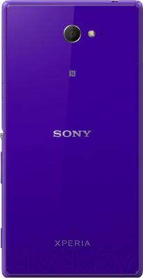 Смартфон Sony Xperia M2 / D2303 (пурпурный)