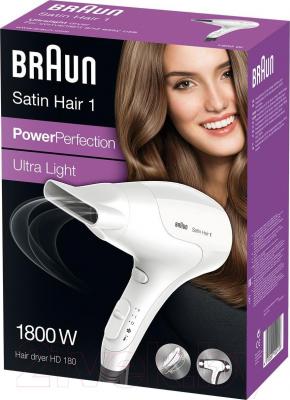 Фен Braun Satin Hair 1 PowerPerfection Haartrockner HD 180 (81502113)