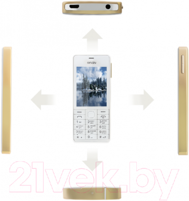Мобильный телефон Ginzzu M105 Dual (золотой)