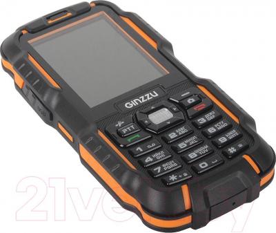 Мобильный телефон Ginzzu R6 Dual (оранжево-черный)