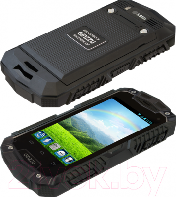 Смартфон Ginzzu RS7 Dual (черный)