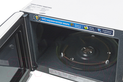 Микроволновая печь Samsung ME731KR - с открытой крышкой