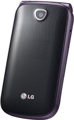 Мобильный телефон LG A258 Violet - общий вид