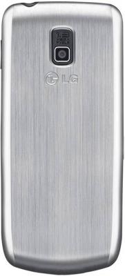 Мобильный телефон LG A290 Silver - вид сзади