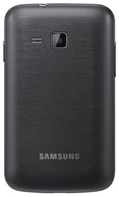 Смартфон Samsung B5512 Galaxy Y Pro Duos Black (GT-B5512 HKASER) - вид сзади