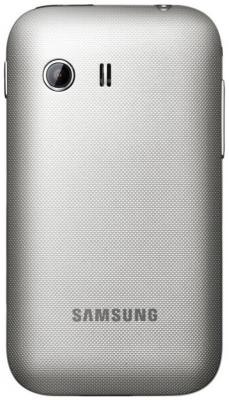 Смартфон Samsung Galaxy Y Duos / S6102 (белый) - вид сзади