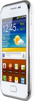 Смартфон Samsung S7500 Galaxy Ace Plus White (GT-S7500 CWASER) - вид сбоку