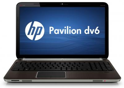 Ноутбук HP Pavilion dv6-6c05sr (B1E49EA)  - спереди