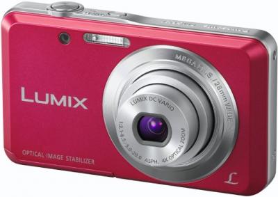 Компактный фотоаппарат Panasonic LUMIX DMC-FS28EE-P - общий вид