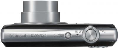 Компактный фотоаппарат Panasonic LUMIX DMC-FS40EE-K - вид сверху
